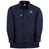 Long-Sleeve Snap Front Work Shirt