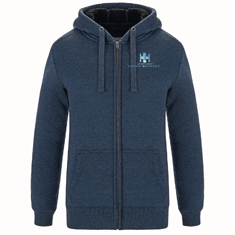 Veste avec capuchon avec Molleton Sherpa pour femme