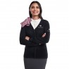 Cardigan à glissière pour femme avec col en V