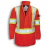 Parka de sécurité ignifuge et diélectrique