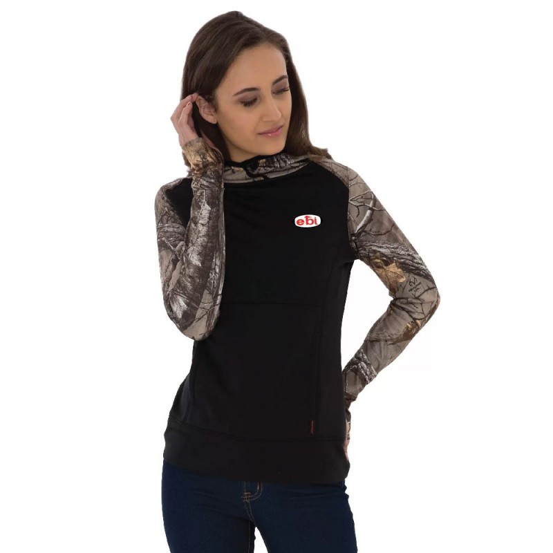ATCMC REALTREEMD CHANDAIL À CAPUCHON EN MOLLETON TECH POUR FEMMES