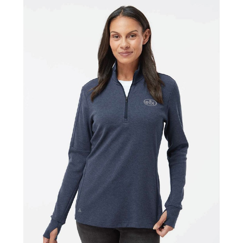 Adidas - 3-Stripes Quart de zip pour femmes