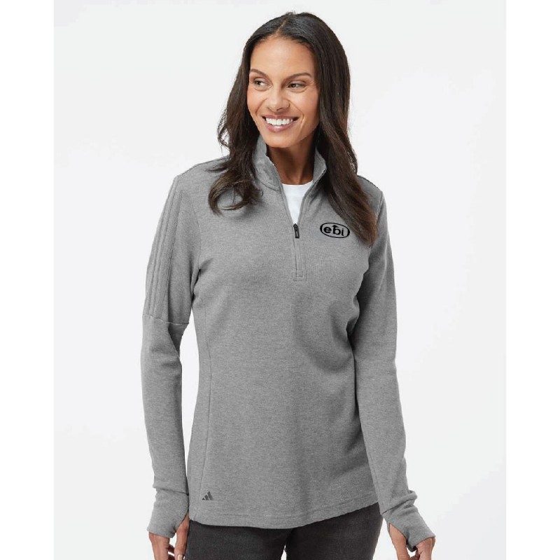 Adidas - 3-Stripes Quart de zip pour femmes