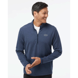 Adidas - Chandail glissière un quart 3 bandes