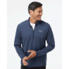 Adidas - Chandail glissière un quart 3 bandes