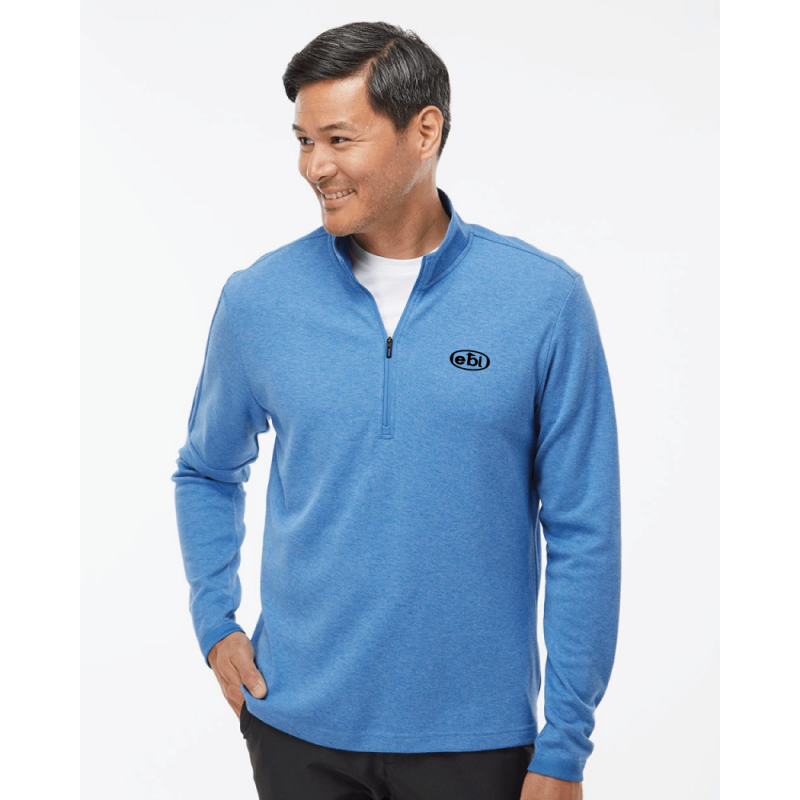 Adidas - 3-Stripes Quarter-Zip Sweater