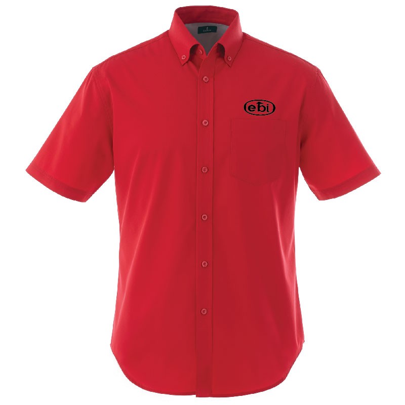 Chemise Poly/Coton tout aller manche courte