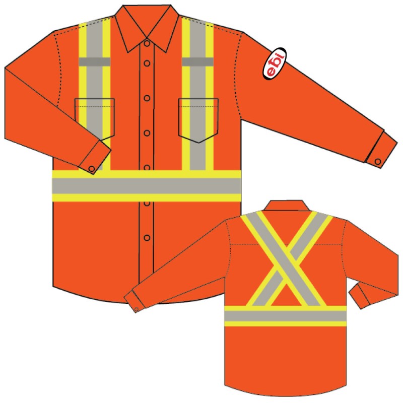 Chemise Haute-visibilité