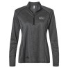 Women's Space Dyed Quarter-Zip Pullover