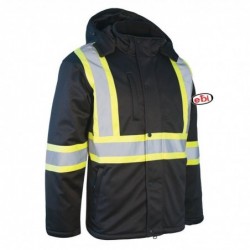 Lined softshell coat