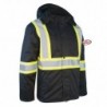 Lined softshell coat