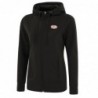 Women's 100% Polyester Hoodie with Zip