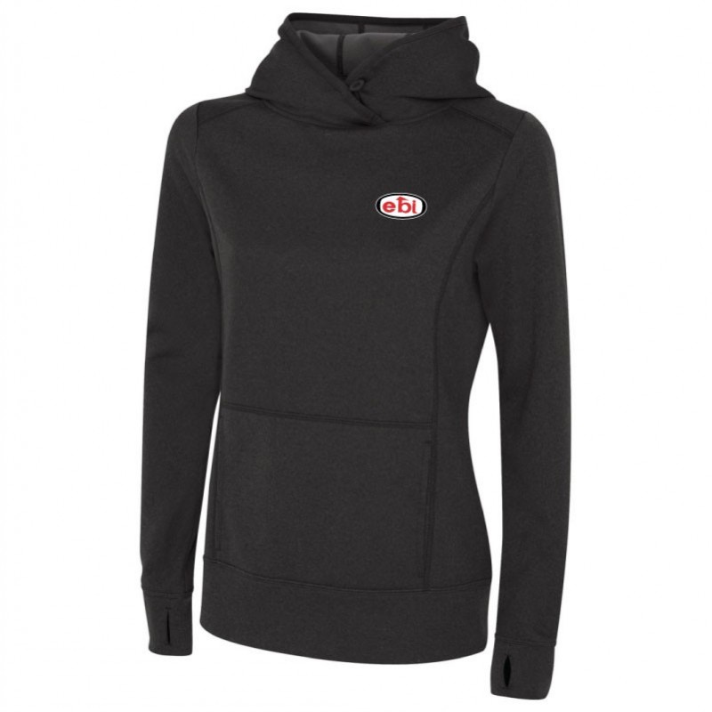 Women's 100% Polyester No-Zip Hoodie