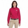 Women's long-sleeved 100% cotton shirt