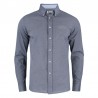 Chemise Oxford Poly/Coton habillée manche longue