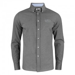 Chemise Oxford Poly/Coton habillée manche longue