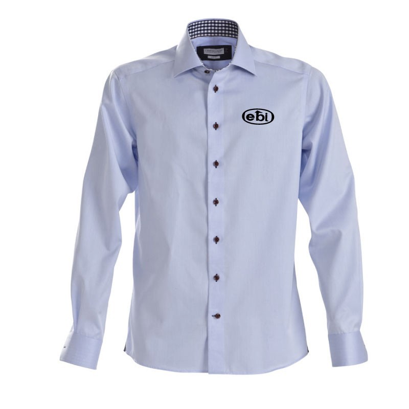 Sans repassage Chemise habillée 100% Coton manche longue