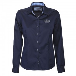 Sans repassage Chemise habillée 100% Coton manche longue Femme
