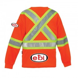 Orange long sleeve sweater