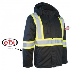 Lined softshell coat