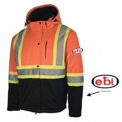 Lined softshell coat