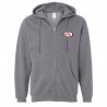 Mid-light hoodie with zipper