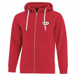 Men's hoodie with zipper