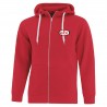 Men's hoodie with zipper