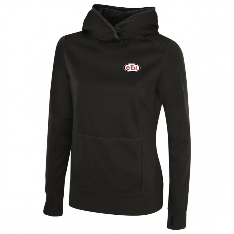 Women's 100% Polyester No-Zip Hoodie