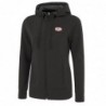 Women's 100% Polyester Hoodie with Zip