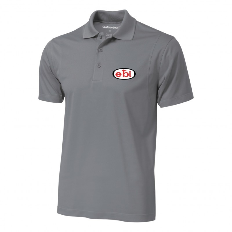 Polo 100% Polyester anti-accro manche courte