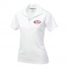 Polo 100% Polyester anti-accro manche courte Femme
