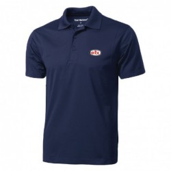 Polo 100% Polyester anti-accro manche courte