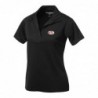 Polo 100% Polyester anti-accro manche courte Femme