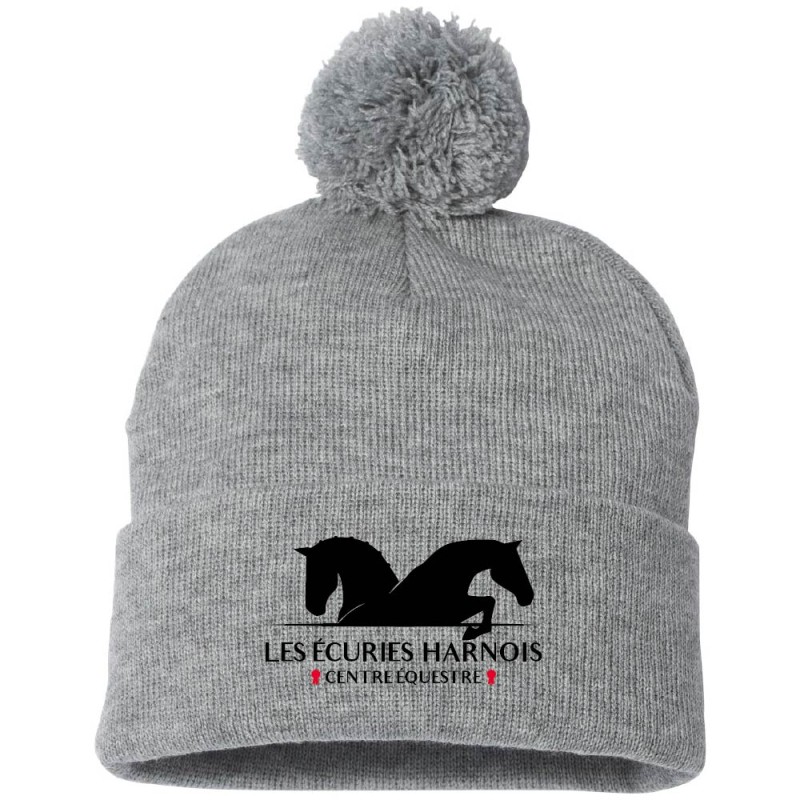 Tuque à pompon et revers 12''