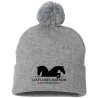 Tuque à pompon et revers 12''