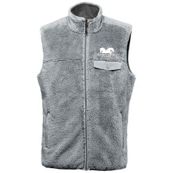 Veste sans manches en sherpa pour homme