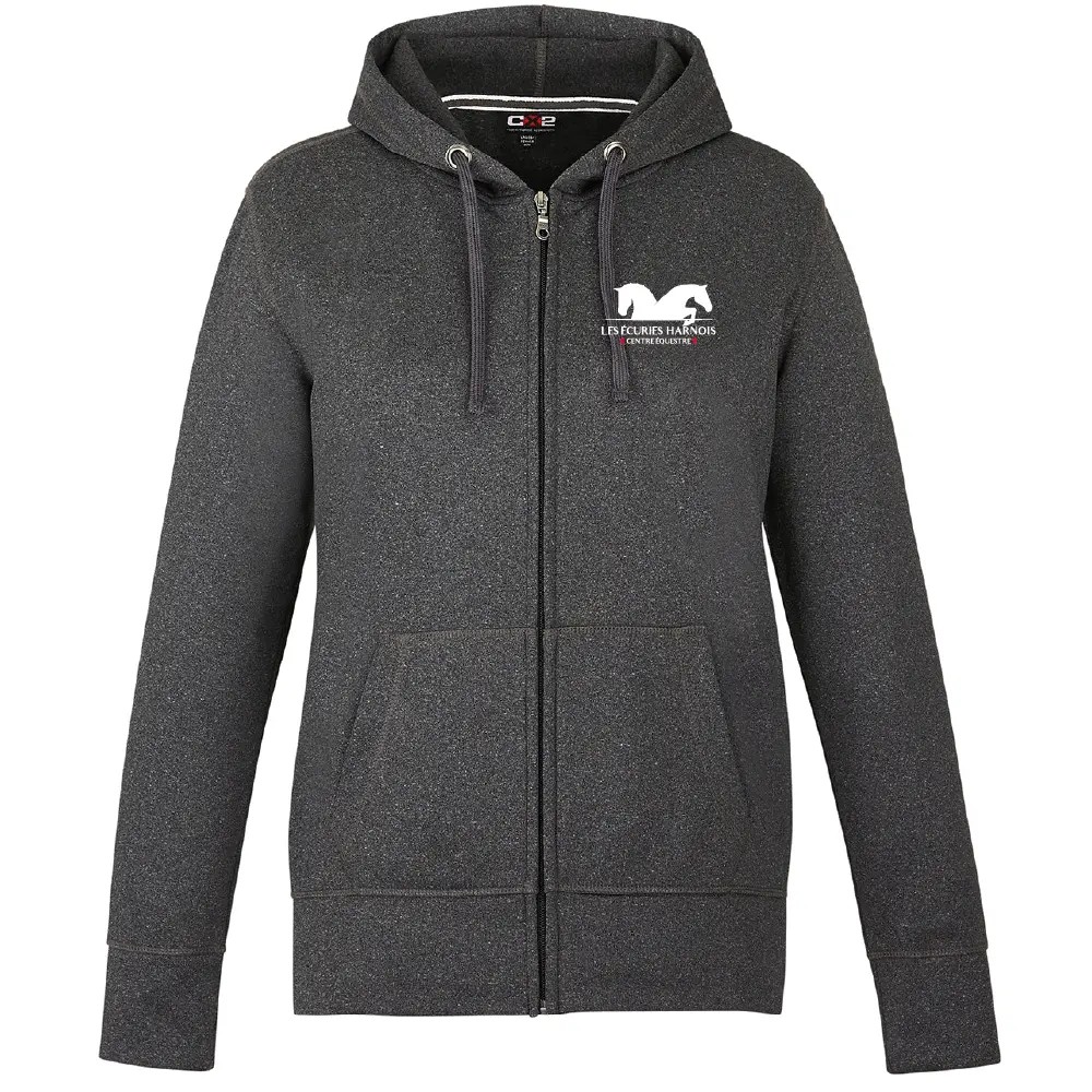 Veste à Capuchon en Molleton Polyester pour Femmes
