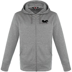 Veste à Capuchon en Molleton Polyester pour Hommes