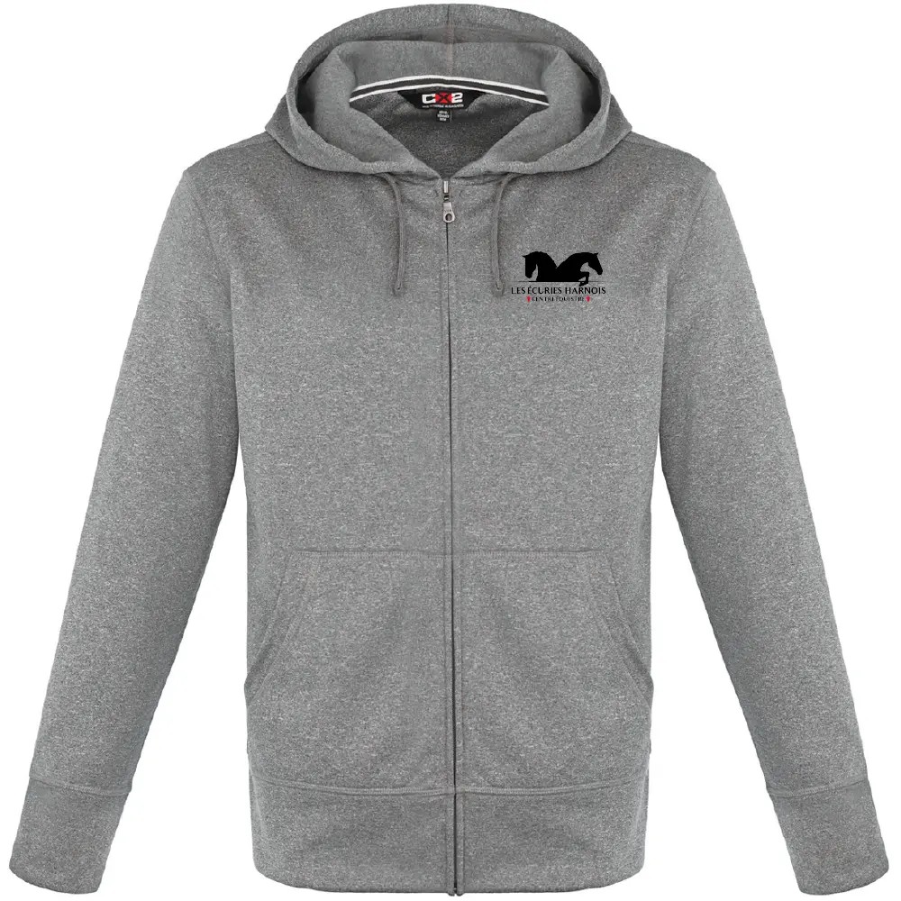 Veste à Capuchon en Molleton Polyester pour Hommes