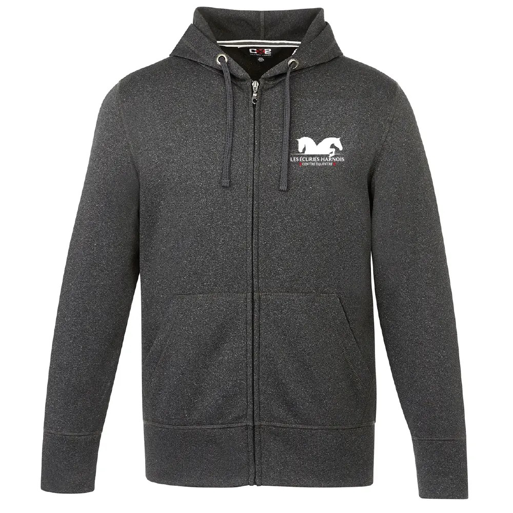 Veste à Capuchon en Molleton Polyester pour Hommes