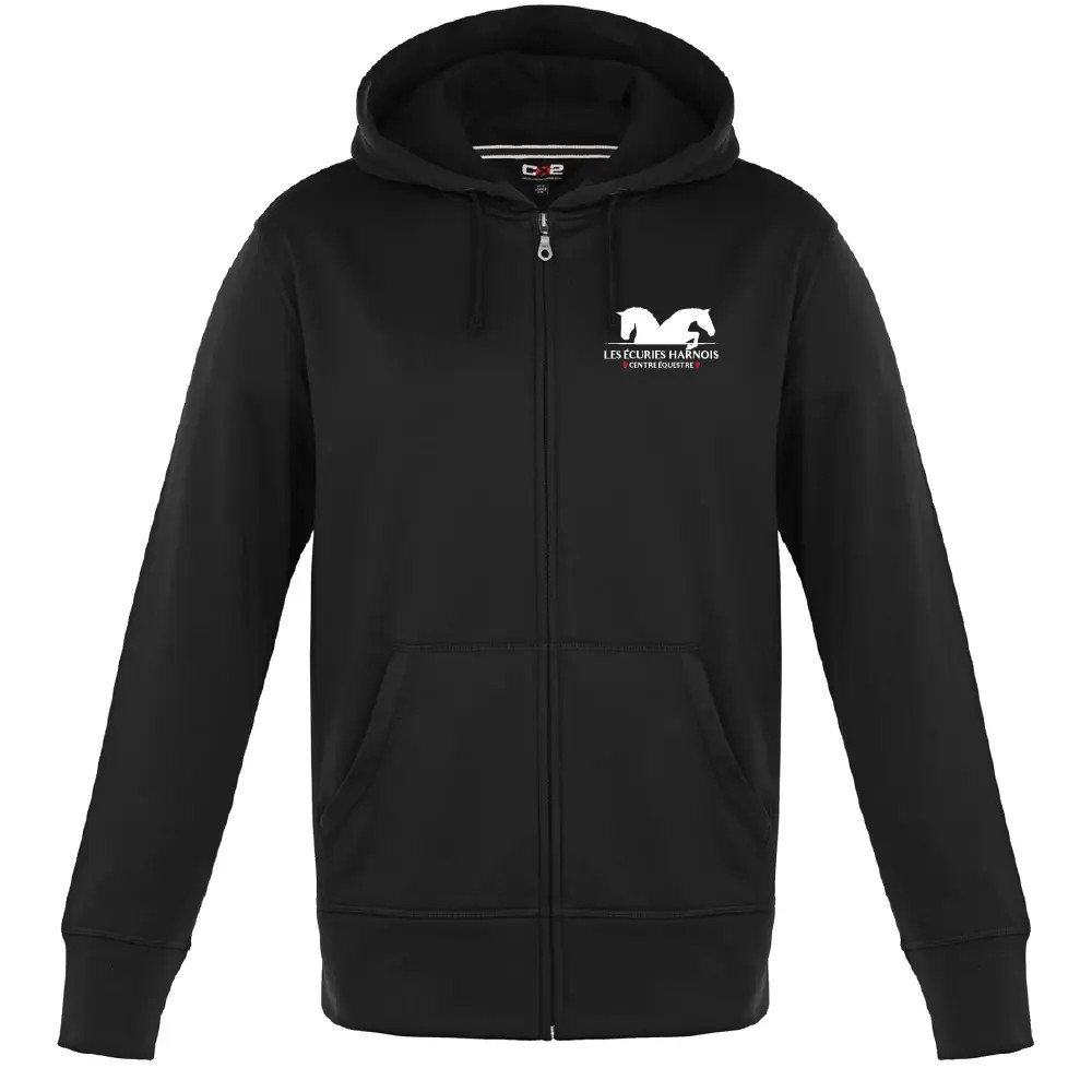 Veste à Capuchon en Molleton Polyester pour Hommes