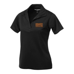 Polo 100% Polyester anti-accro manche courte Femme