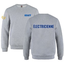 Crew - Adult "ÉLECTRICIENNE" Crewneck Sweatshirt