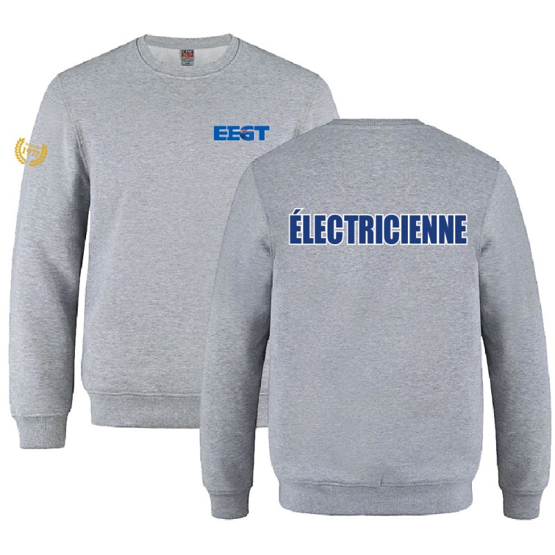 Crew - Adult "ÉLECTRICIENNE" Crewneck Sweatshirt