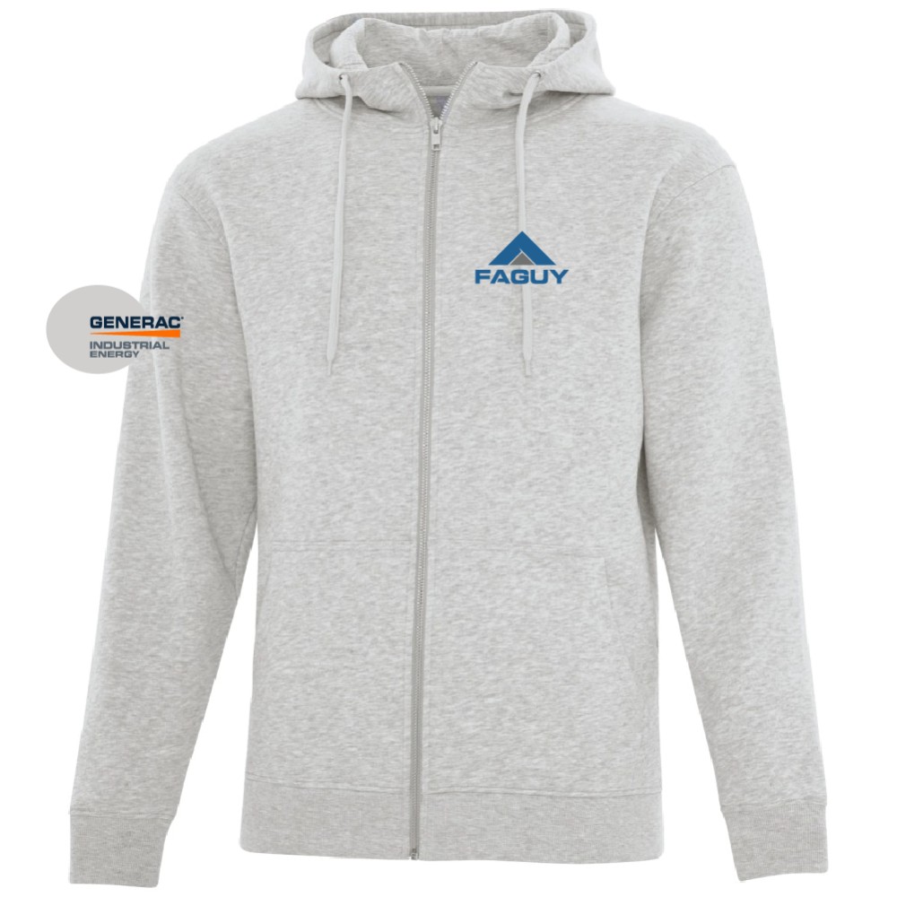 Chandail à capuchon avec zip
 pour Homme