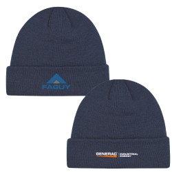 Tuque avec rebord en acrylique