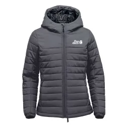 Manteau à capuchon matelassé Nautilus pour femmes