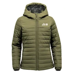Manteau à capuchon matelassé Nautilus pour femmes