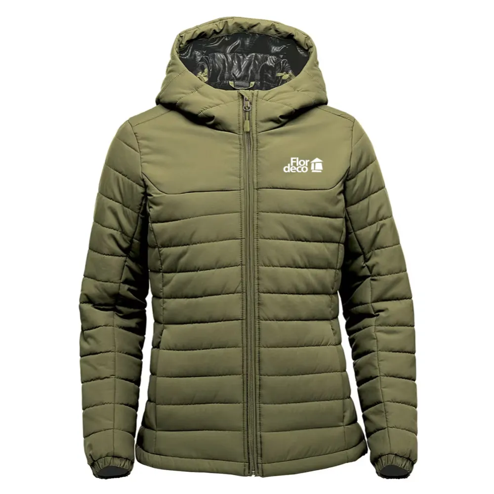 Manteau à capuchon matelassé Nautilus pour femmes